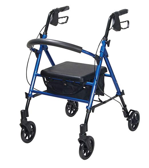 Drive Adjustable Height Rollator 6" Casters Drive Adjustable Height Rollator 6" Casters Rollators Drive - Americare Medical Supply