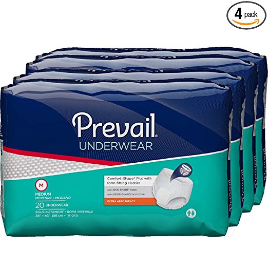 Preva Extra Prevail Extra Absorbency Underwear, Sold By Case – Americare Medical Supply