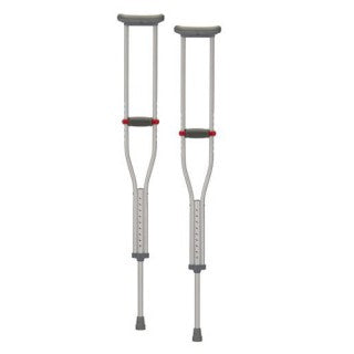 Nova Crutch Aluminum Quick Adjustable Standard Crutch- Quick Adjustable Nova Crutch Aluminum Quick Adjustable Standard Crutch- Quick Adjustable Aluminum Crutch Nova - Americare Medical Supply