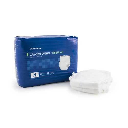 McKesson Pull On Absorbent Underwear - Moderate Absorbency McKesson Pull On Absorbent Underwear - Moderate Absorbency Pull-On Briefs McKesson - Americare Medical Supply