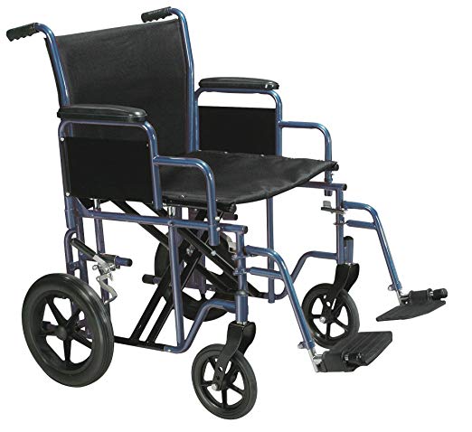 Drive Bariatric Steel Transport Chair Drive Bariatric Steel Transport Chair Transport Wheelchairs Drive - Americare Medical Supply
