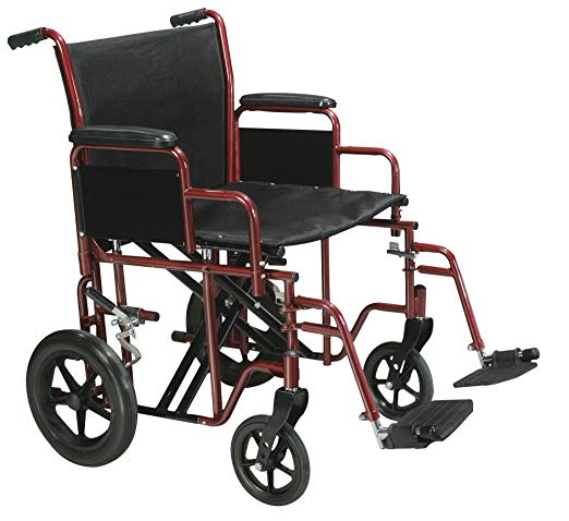 Drive Bariatric Steel Transport Chair Drive Bariatric Steel Transport Chair Transport Wheelchairs Drive - Americare Medical Supply