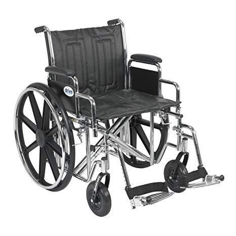 Drive Bariatric Sentra EC Heavy-Duty Wheelchair Drive Bariatric Sentra EC Heavy-Duty Wheelchair Bariatric Wheelchair Drive - Americare Medical Supply