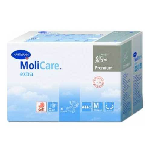Molicare Cloth-Like Incontinent Brief - Heavy Absorbency Molicare Cloth-Like Incontinent Brief - Heavy Absorbency Fitted Tab Briefs Molicare - Americare Medical Supply