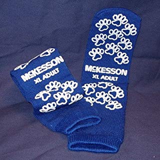 McKesson TERRIES SLIPPER SOCKS SINGLE IMPRINT ROYAL BLUE XL ADULT McKesson TERRIES SLIPPER SOCKS SINGLE IMPRINT ROYAL BLUE XL ADULT Non Slip Socks McKesson - Americare Medical Supply