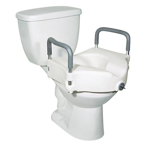 Drive 2-in-1 Locking, Raised Toilet Seat with Tool-free Removable Arms Drive 2-in-1 Locking, Raised Toilet Seat with Tool-free Removable Arms Raised Toilet Seats Drive - Americare Medical Supply
