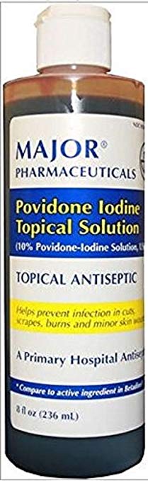Major Povidone Iodine Topical Solutions Major Povidone Iodine Topical Solutions Antiseptic Wash Major - Americare Medical Supply