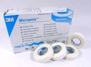 3M Micropore Medical Tape Roll - 1/2 x 10yds