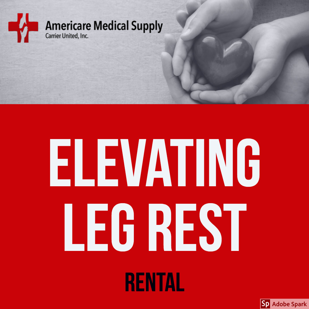 Elevating Leg Rest Each Elevating Leg Rest Each Medical Rentals Americare Medical Supply - Americare Medical Supply