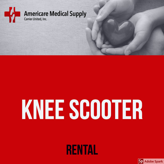 Knee Scooter Knee Scooter Medical Rentals Americare Medical Supply - Americare Medical Supply