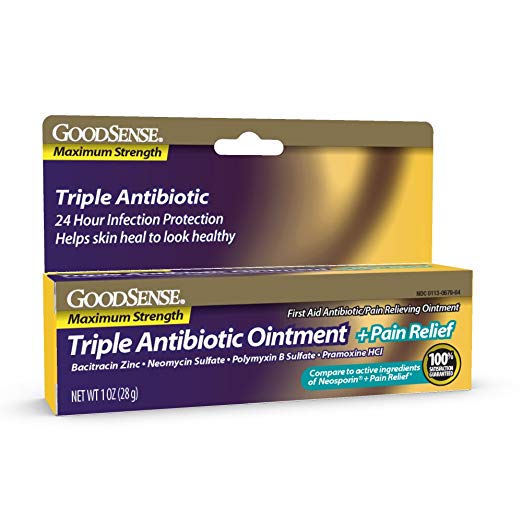 GoodSense Triple Antibiotic Ointment 1oz. GoodSense Triple Antibiotic Ointment 1oz. Ointments Good Sense - Americare Medical Supply