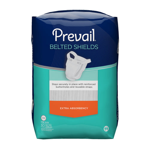 Prevail Belted Shields Undergarment-Extra Absorbency 30 pack Prevail Belted Shields Undergarment-Extra Absorbency 30 pack Belted Shields Prevail - Americare Medical Supply