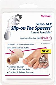PediFix Visco-GEL Slip-on Toe Spacers PediFix Visco-GEL Slip-on Toe Spacers Toe Spacers PediFix - Americare Medical Supply