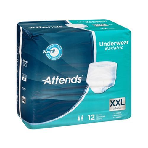 Attends Absorbent Underwear - Heavy Absorbency Attends Absorbent Underwear - Heavy Absorbency Pull-On Briefs Attends - Americare Medical Supply