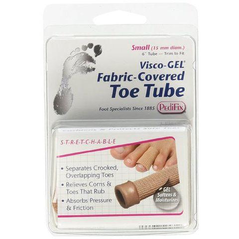 PediFix Visco-GEL Fabric-Covered Toe Tube PediFix Visco-GEL Fabric-Covered Toe Tube Toe Spacers PediFix - Americare Medical Supply