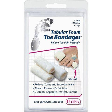 PediFix Tubular-Foam Toe Bandages PediFix Tubular-Foam Toe Bandages Toe Bandages PediFix - Americare Medical Supply