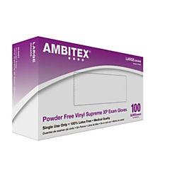 Ambitex International Powder-Free Stretch Vinyl Exam Gloves Ambitex International Powder-Free Stretch Vinyl Exam Gloves Gloves Ambitex - Americare Medical Supply