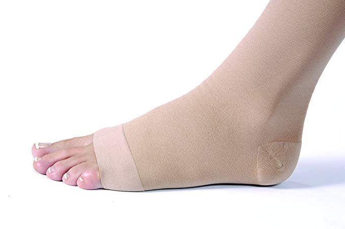 Jobst Relief 20-30mmHg Beige Knee High Open Toe Compression