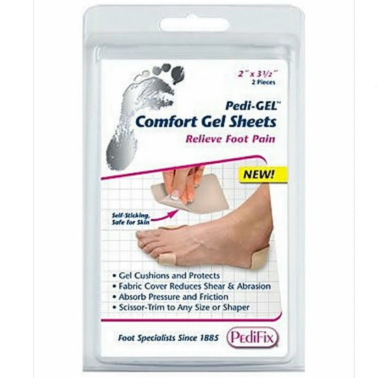 PediFix Pedi-gel Comfort Gel Sheets, 2-Count PediFix Pedi-gel Comfort Gel Sheets, 2-Count Gel Insoles PediFix - Americare Medical Supply