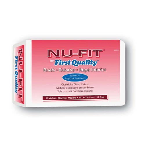 Prevail Nu-Fit Incontinent Briefs - Moderate Absorbency Prevail Nu-Fit Incontinent Briefs - Moderate Absorbency Fitted Tab Briefs Prevail - Americare Medical Supply