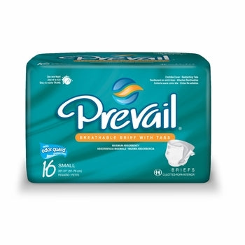 Prevail Breathable Brief with Tabs Prevail Breathable Brief with Tabs incontinence Prevail - Americare Medical Supply