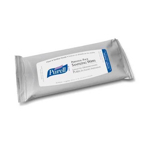 Purell Personal Pack Sanitizing Wipes Purell Personal Pack Sanitizing Wipes Wipes Purell - Americare Medical Supply