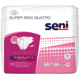 Seni Super Quatro Briefs Seni Super Quatro Briefs Overnight Briefs Seni - Americare Medical Supply