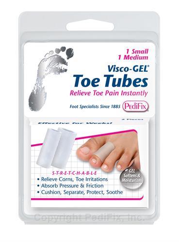 PediFix Visco-Gel Toe Tubes Asst Pack of 2 PediFix Visco-Gel Toe Tubes Asst Pack of 2 Toe tubes PediFix - Americare Medical Supply